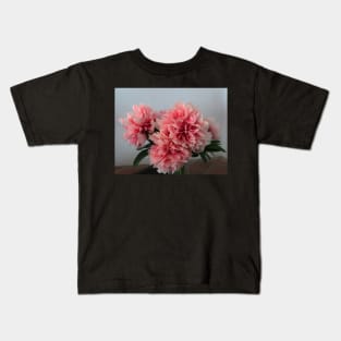 Peonies Kids T-Shirt